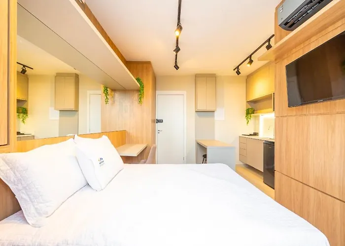 Flat Moderno E Aconchegante No Ecoville